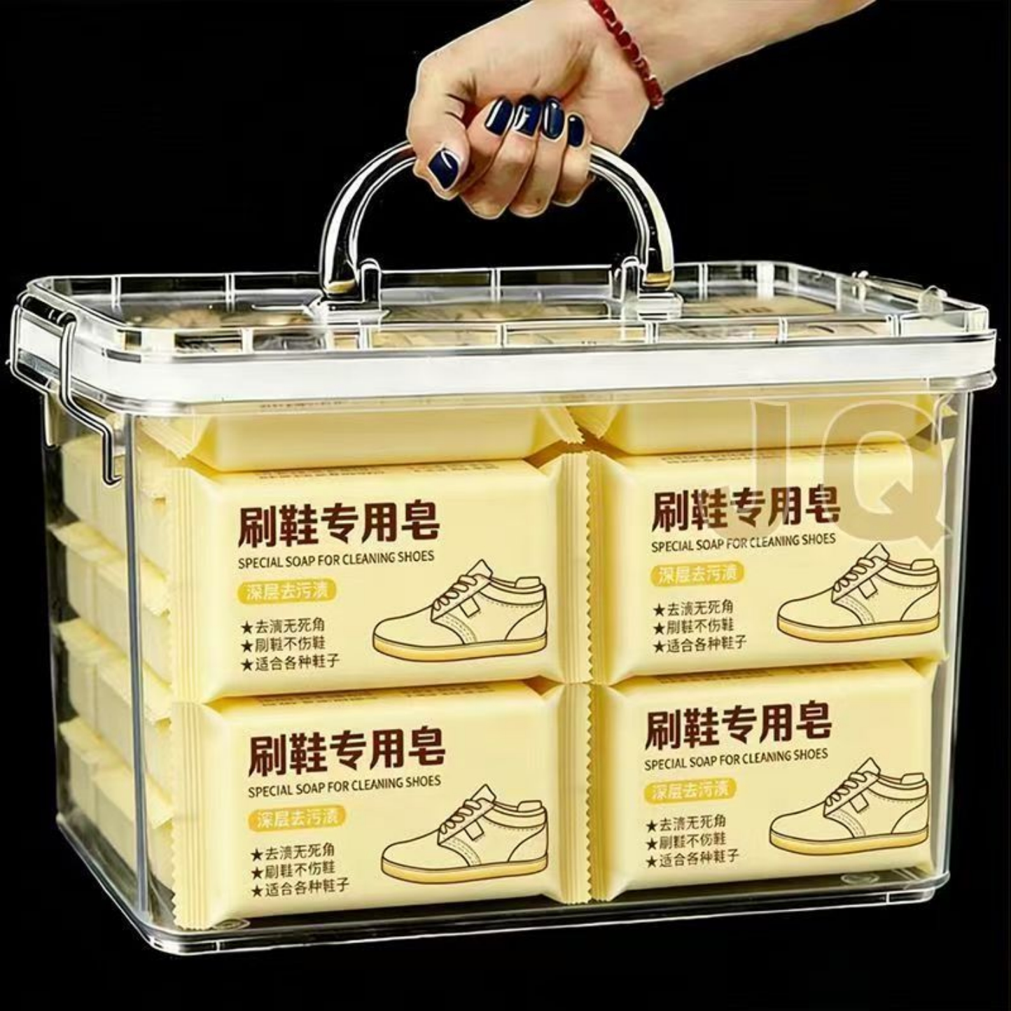 去污刷鞋洗鞋皂香皂持久留香肥皂白色专用学生洗袜子洗鞋干洗剂