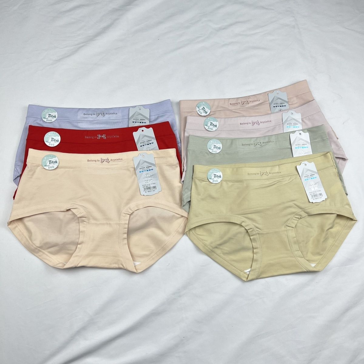 三条装黛纯6615小条舒柔棉女士内裤柔软舒适透气裆抑菌学生内裤