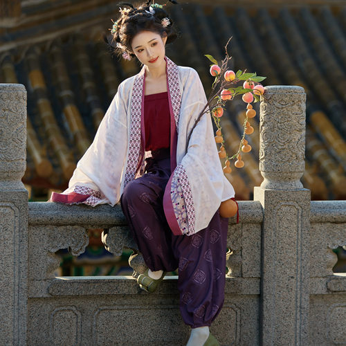 花朝记晋制宽松日常传统春夏汉服