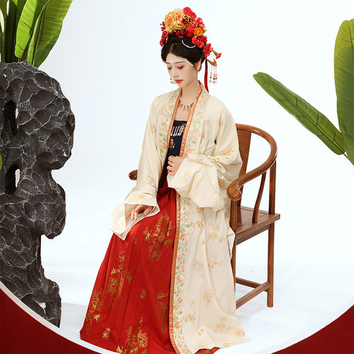 宋制婚服中式传统汉服