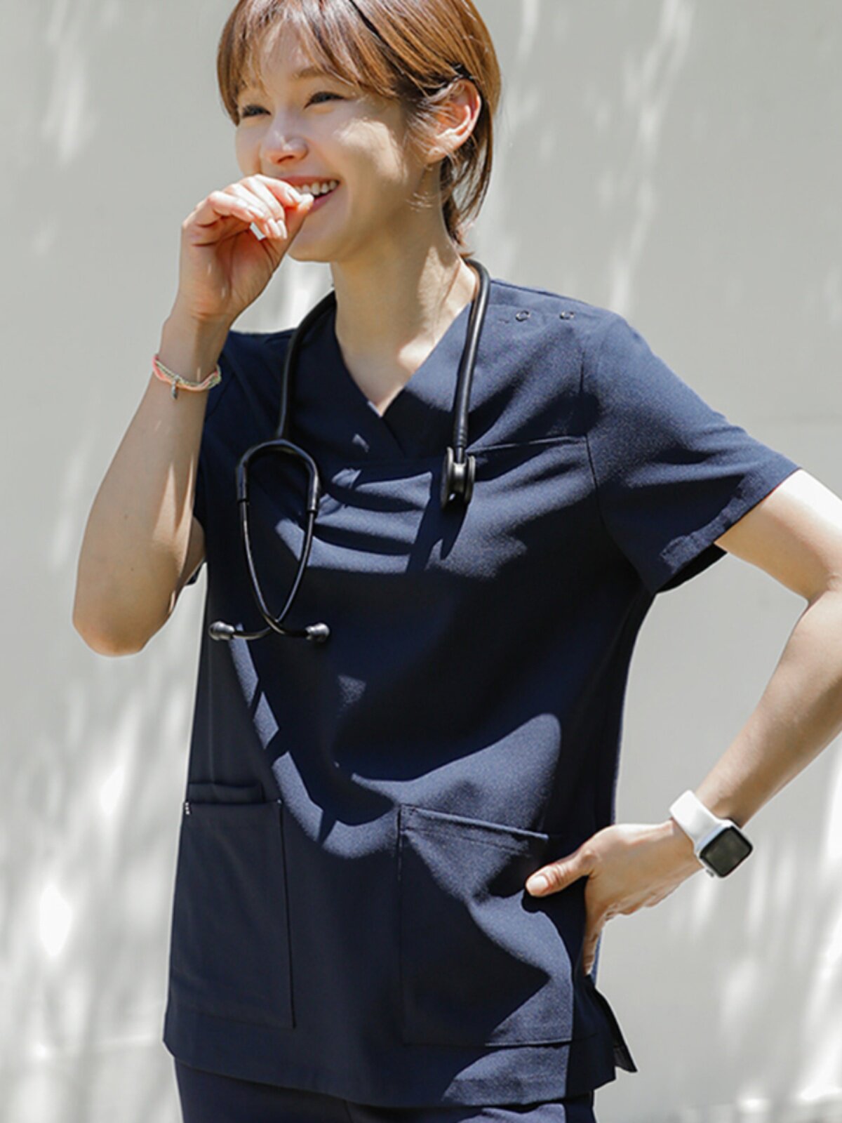 HIGH-END NURSE CLOTHES MATERNAL AND CHILD NURSES PET HOSPITAL OUTPATIENT DOCTORS HAND WASHING CLOTHES BRUSH HAND CLOTHES KOREAN MEN OPERATING ROOM LADIES