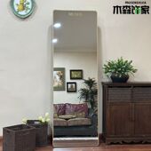 瘦身镜服装 店全身落地镜显瘦拉长试衣镜可调节自拍木森饰家