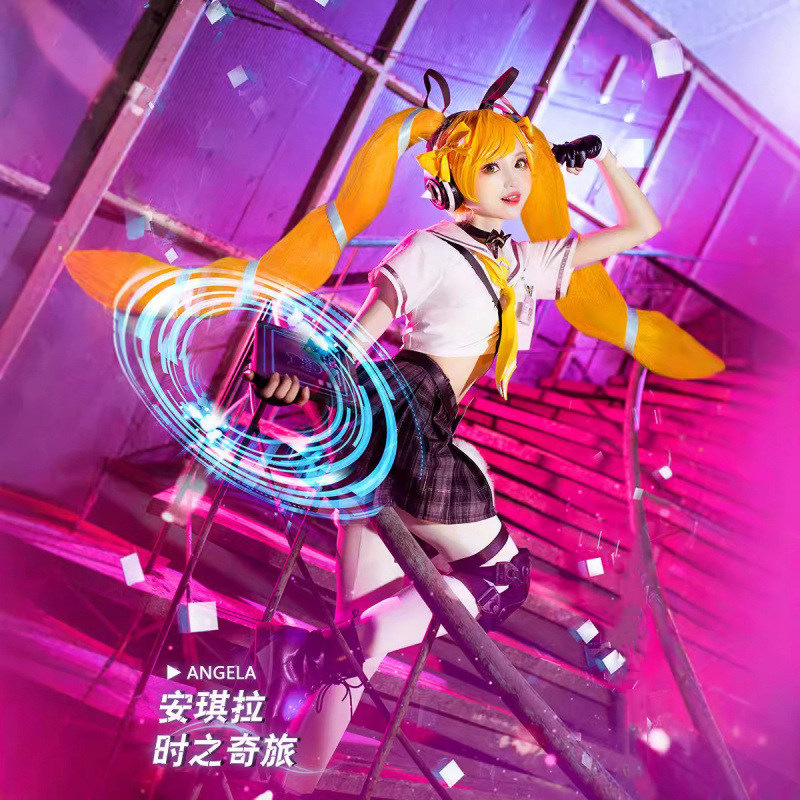 王者荣耀安琪拉cos服时之奇旅