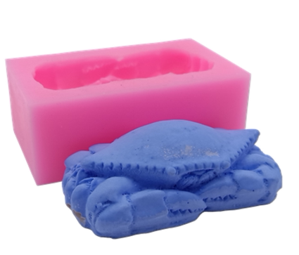 立体螃蟹diy手工皂慕斯蛋糕月饼树脂滴胶工艺品香薰石膏硅胶模具