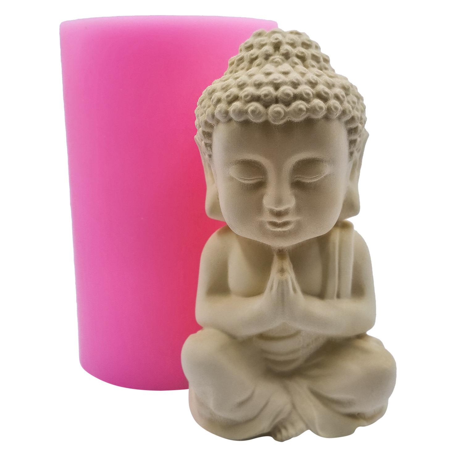 如来佛像3d立体摆件diy蜡烛DIY模具