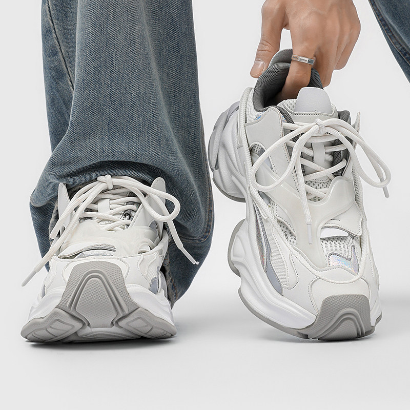 男鞋2026新款今年流行爆款巴黎VINYVIOLA同款增高厚底老爹鞋男