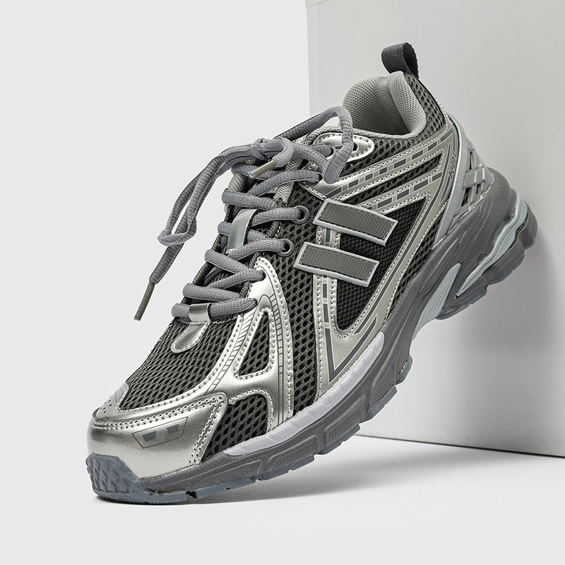 女鞋2026新款今年流行爆款软底ins潮百搭小众增高厚底老爹鞋男