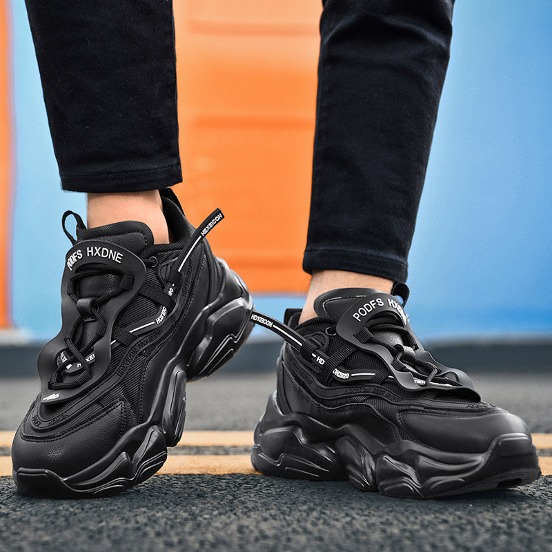 2026超火巨好看鞋子今年流行爆款百搭小众潮牌增高厚底老爹鞋男女