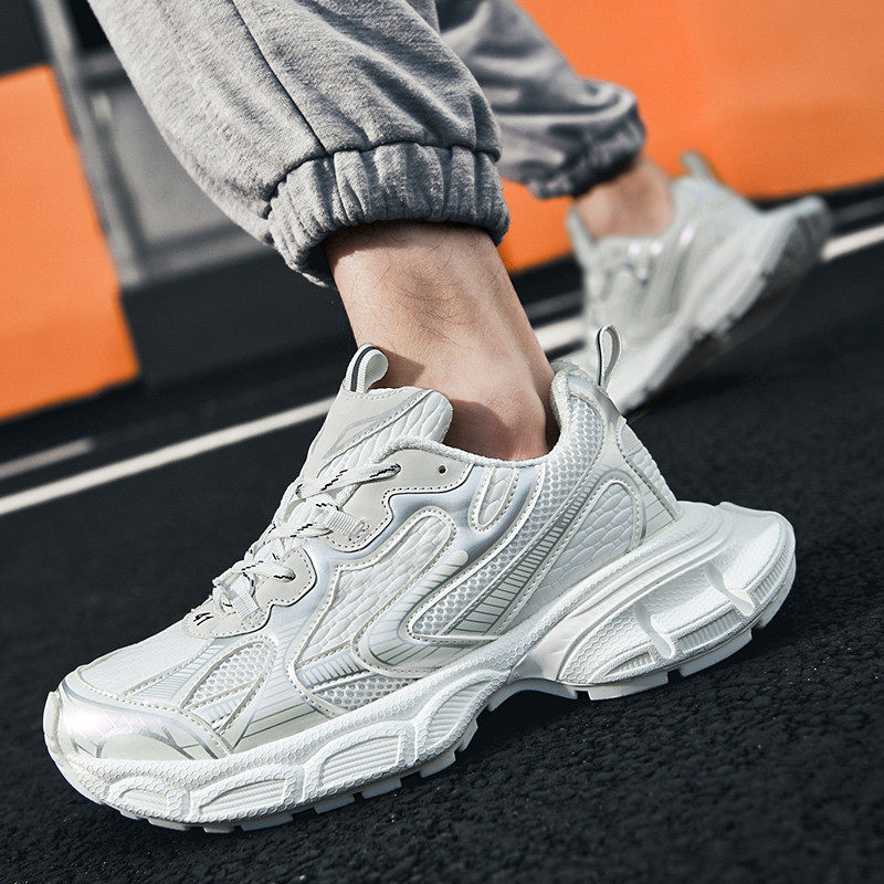 鞋子百搭高级感2026新款今年流行爆款巴黎3XL增高厚底老爹鞋男女