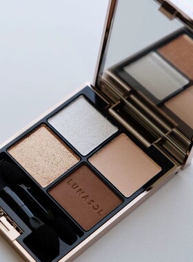 LUNASOL日月晶采眼影小样猫眼石巧克力beigebeige复刻15/17试用