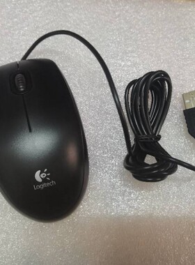 原装罗技B100有线鼠标 USB有线鼠标 M-U0026 黑色鼠标特惠价