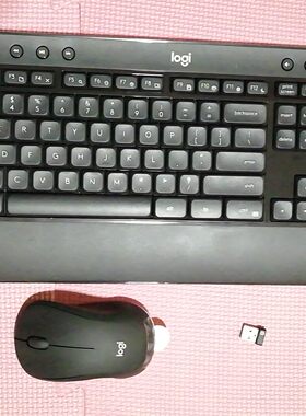 罗技套装usb键盘鼠标无线键鼠