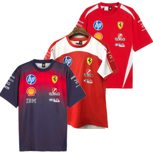 2026法拉利f1赛车服上海特别版 运动t恤橄榄球衣Ferrari 休闲短袖