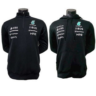 2026/27新款赛车服F1夹克卫衣帽衫长袖运动休闲橄榄球衣f1 Hoodie