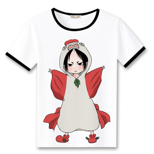 鬼灯的冷彻短袖t恤学生班服动漫