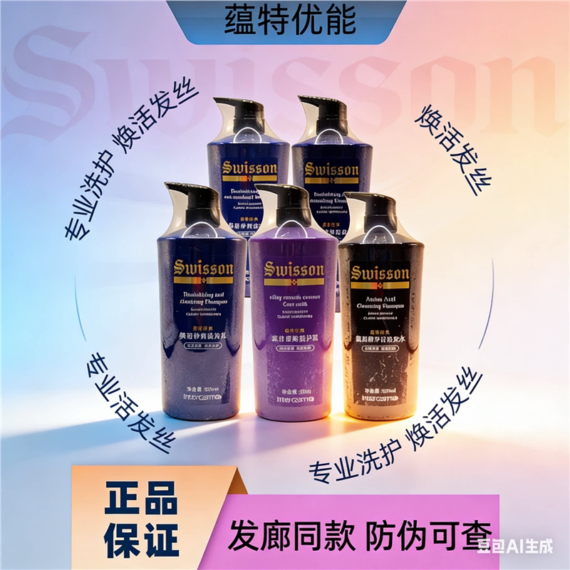 蕴特优能经典系列氨基酸洁净无硅油焕活净爽去屑洗发水丝滑护发素