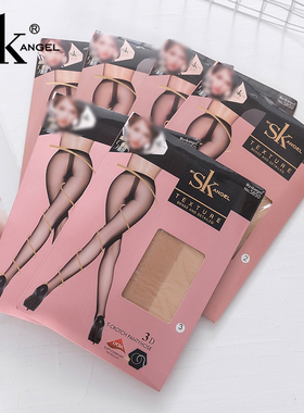 3双SK850T裆3D哑光缎面防勾极超薄夏高品质丝袜女连裤袜