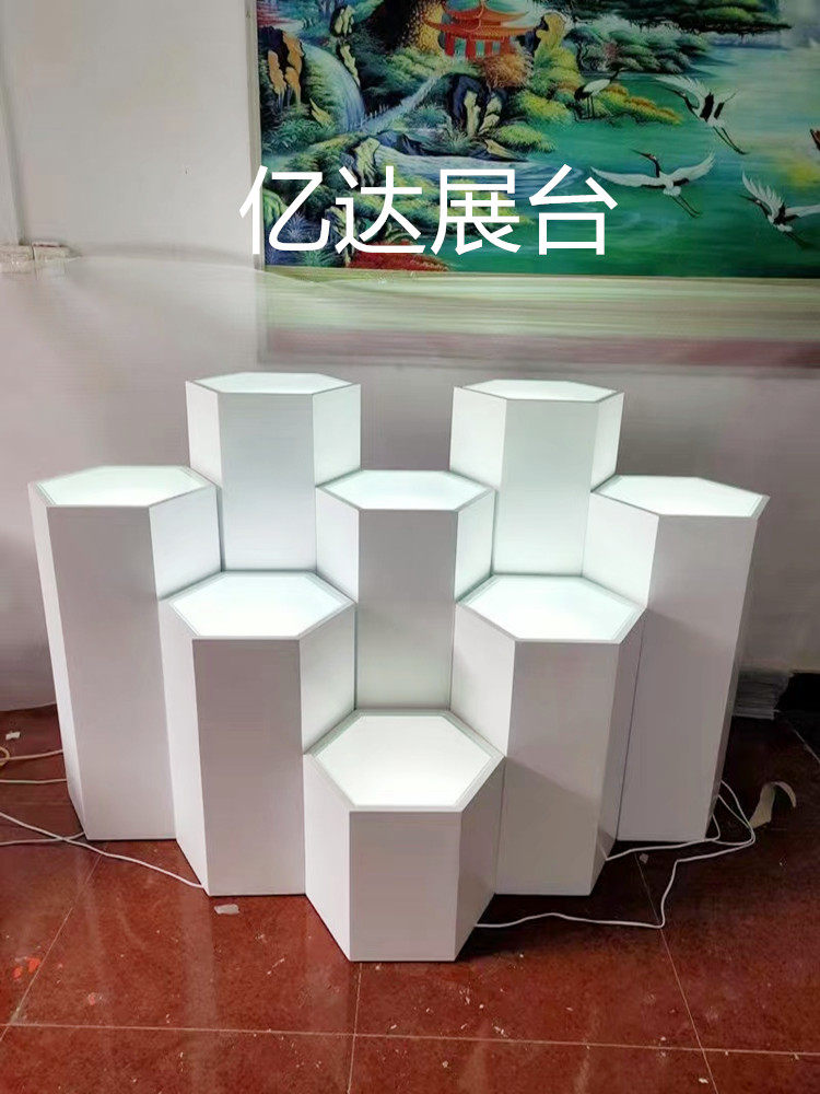 展示台北京发光地台亿达密度板图片
