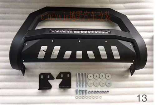 普拉多FJ120霸道改装不锈钢前杠