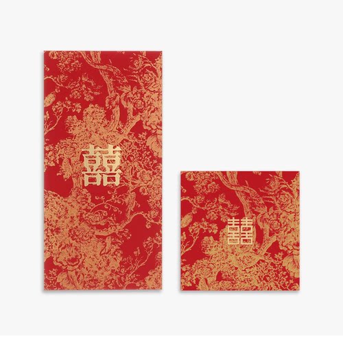创意中式红包袋结婚喜字红包