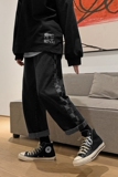 牛仔裤男春秋季直筒ins潮流韩版休闲百搭宽松阔腿老爹裤K066P40，男装牛仔裤，星座410-6（原星座1304-1）