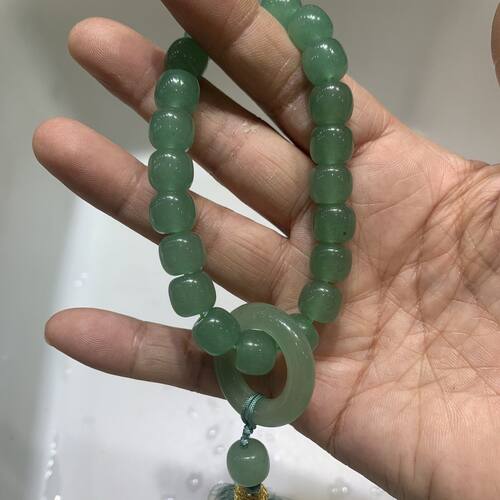 东陵玉手链绕指柔手持手串静心古风把玩男女闺蜜款