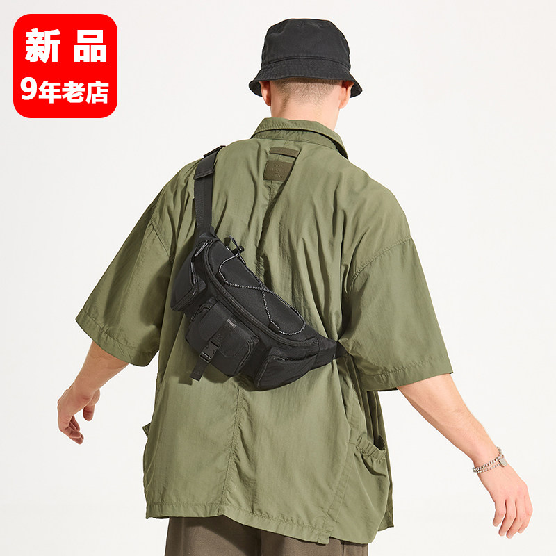 胸包男款潮牌工装男士包包斜挎包休闲小挎包男生腰包单肩包女背包,箱包皮具/热销女包/男包,男士包袋,淘宝优惠券,粉丝福利购,淘宝优惠卷