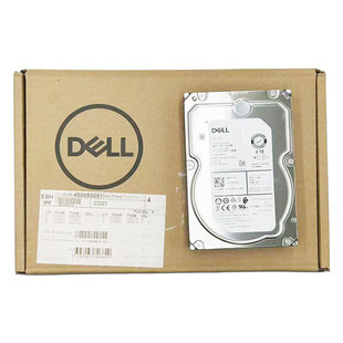 3.5英寸含托架 DELL SAS 7.2K 盒包 戴尔服务器工作站硬盘4TB