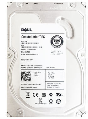 DELL/戴尔服务器工作站企业级硬盘500G 7.2K SAS 3.5英寸 含托架
