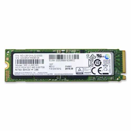 三星PM981SSD固态硬盘