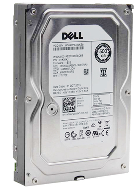 Dell/戴尔 500GB SATA 7200转 3.5英寸服务器 企业级硬盘