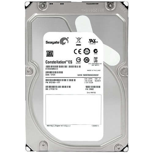 希捷 企业级硬盘 2TB 7200转64M SATA 3.5英寸 ST2000NM0011