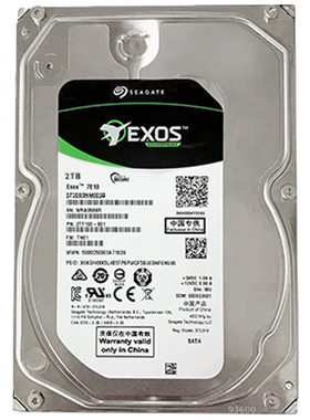 Seagate/希捷银河Exos企业级硬盘 3.5英寸256MB 7200RPM SAS接口