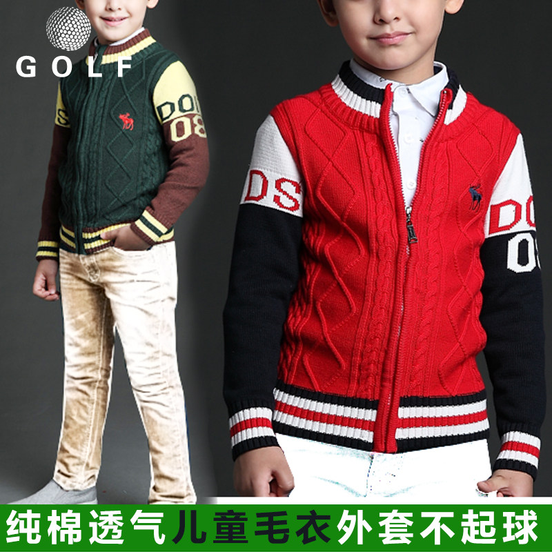 golf children clothing Autumn and winter new pattern Boy Cardigan Stand collar sweater children coat girl thickening Sweaterin the Sportswear/Casual Clothing , Sports uniforms , Golf clothes  category - from Buy2taobao.com to provide professional Taobao agent buy service