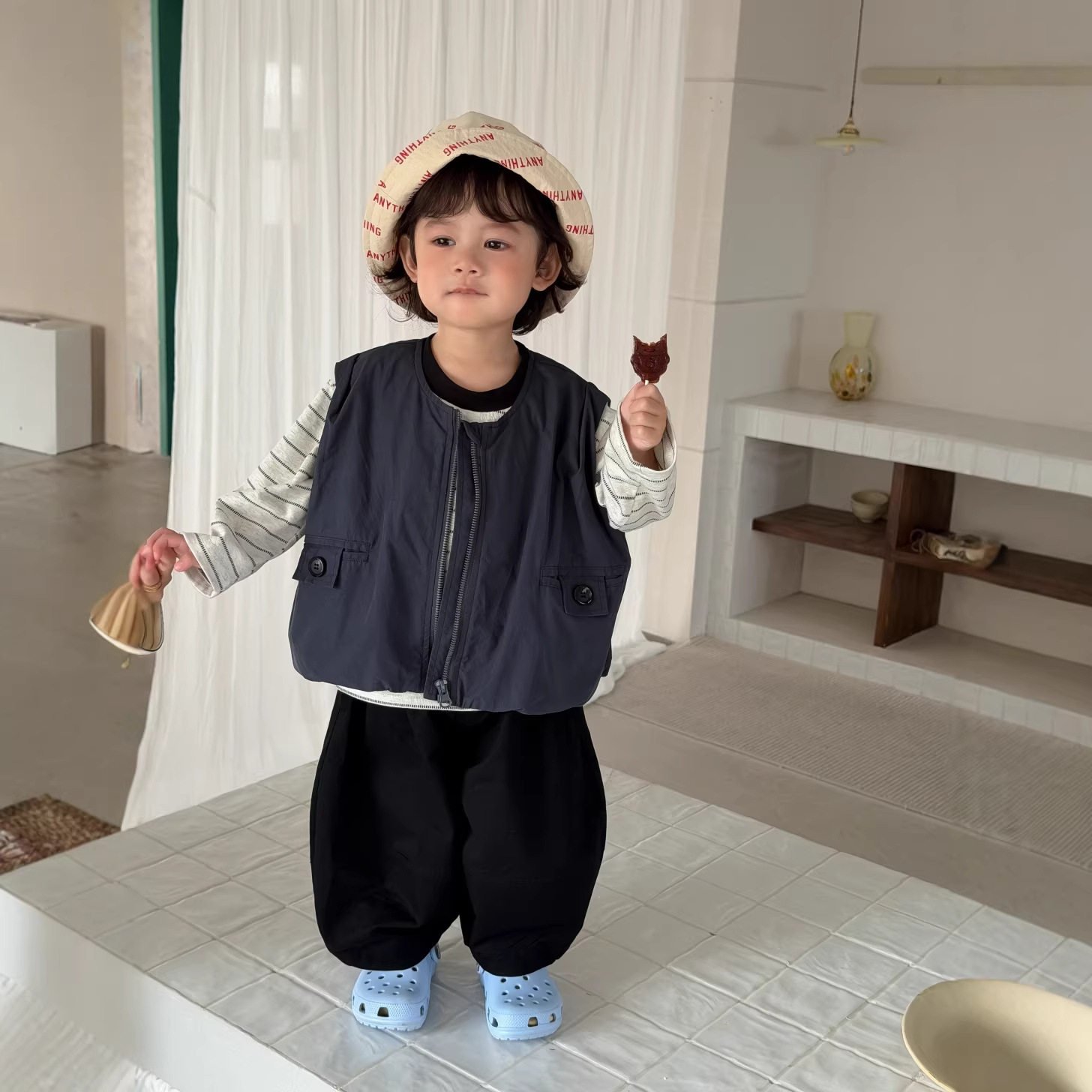 儿童衣服韩版春装宝宝春款服装童装儿童套装男童条纹T恤裤子