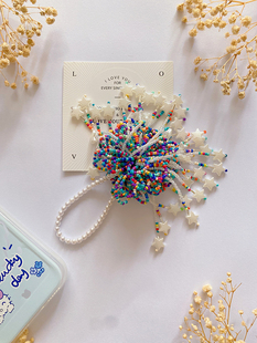 烟花朵朵 原创设计2024新款diy自制材料包挂件包包摆件装饰品