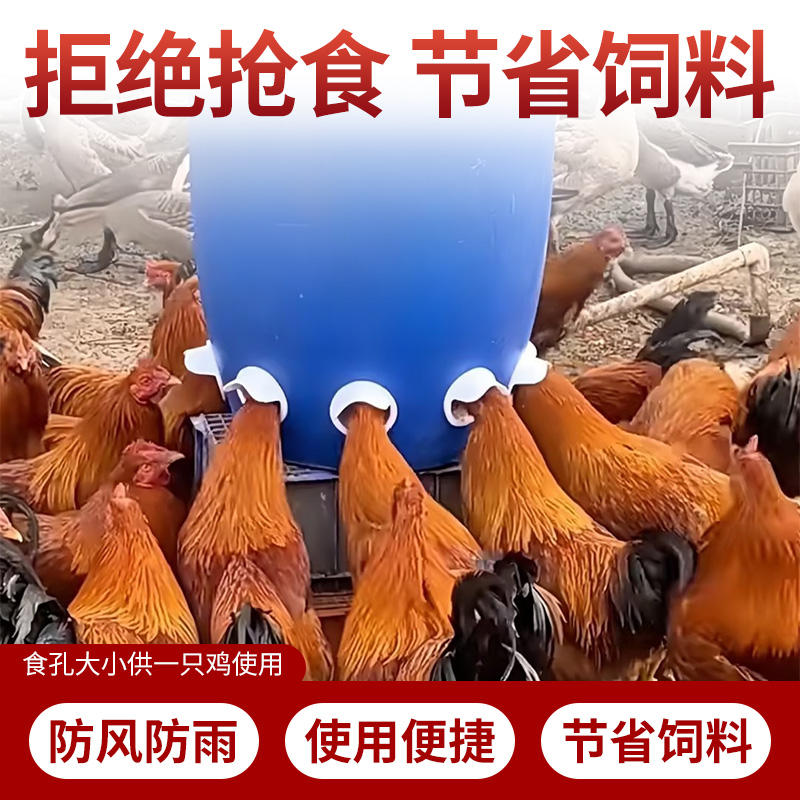 家禽鸡鸭鹅自动喂食器下料器