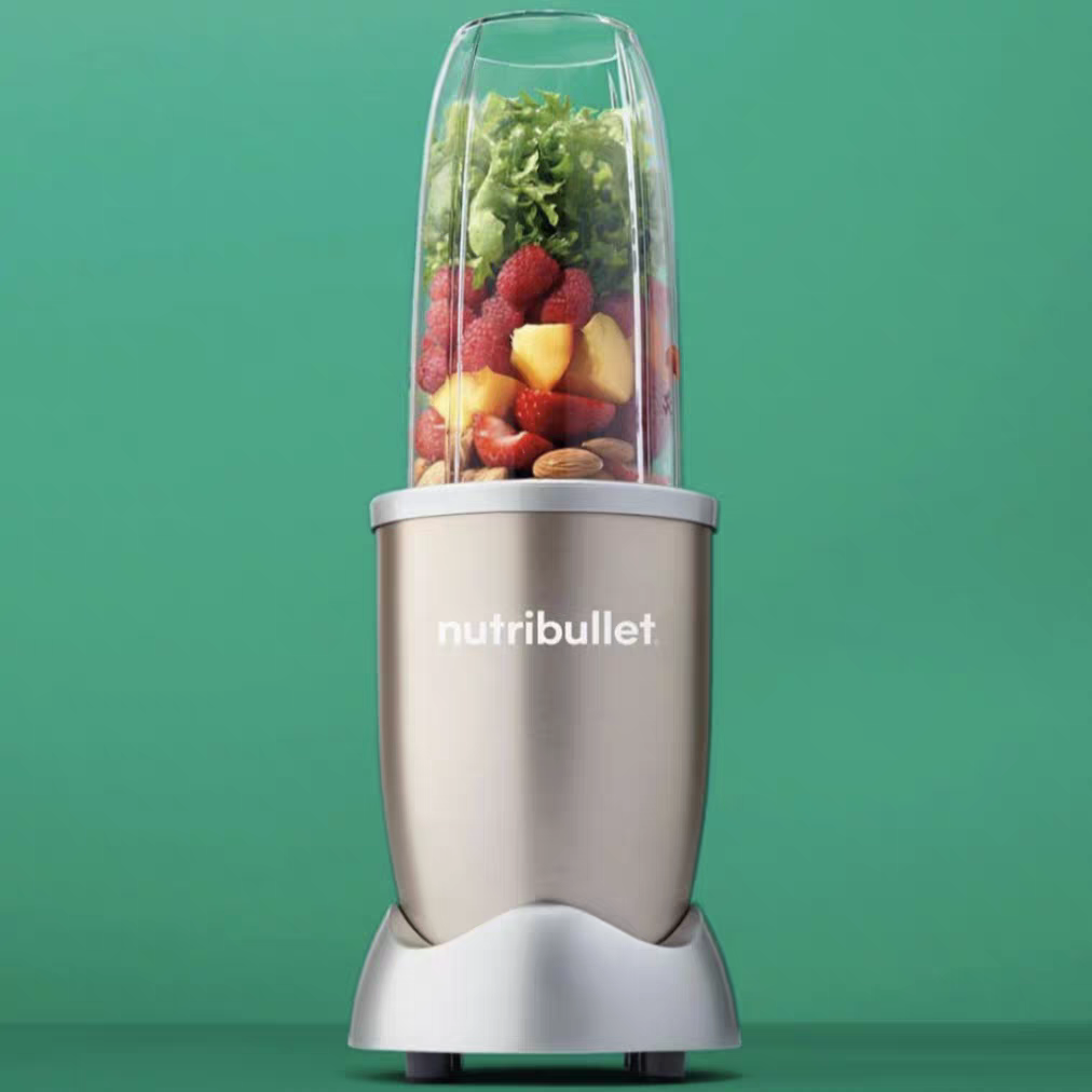 美国NutriBullet Pro 900W大功率轻食榨汁机破壁机奶昔水果蔬菜机