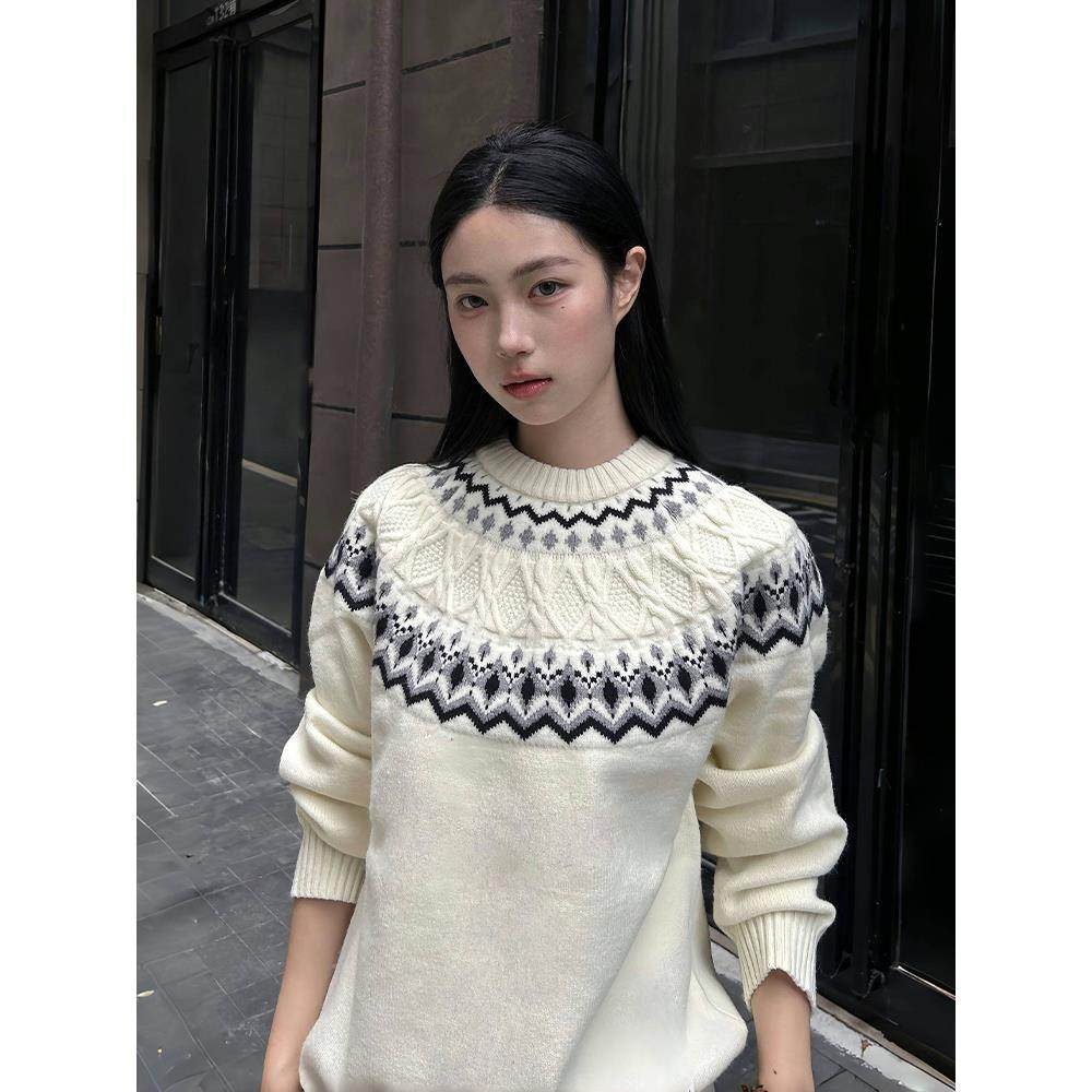 stayhenig费尔岛毛衣男女