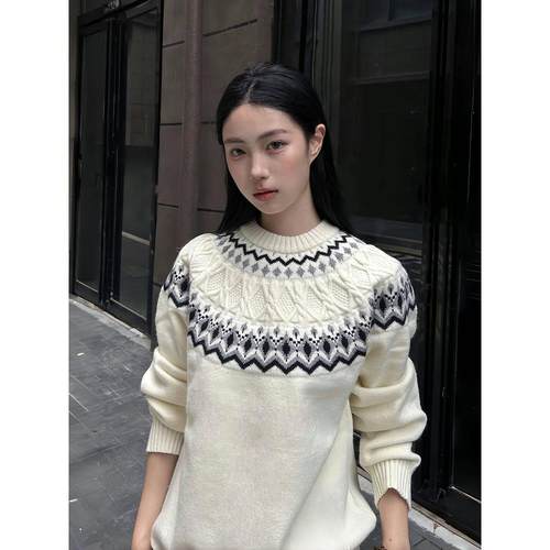 stayhenig费尔岛毛衣男女