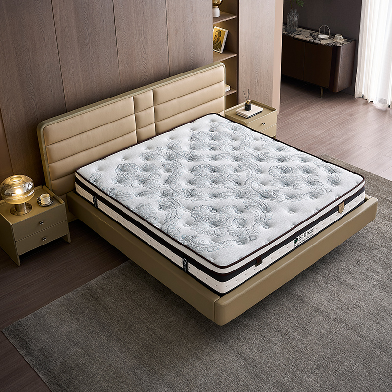 全友家居 门店同款 908069安娜床垫1.8米 左右分区舒睡垫独立弹簧