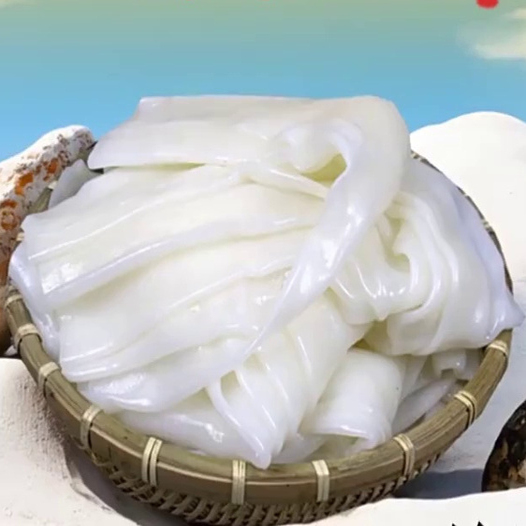 陈村河粉新鲜广东顺德特产零食小吃传统老式手工面类炒捞速食茶点