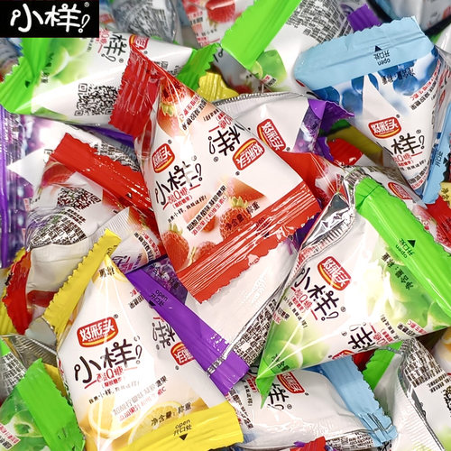 好彩头小样酸Q糖水果汁软糖混合