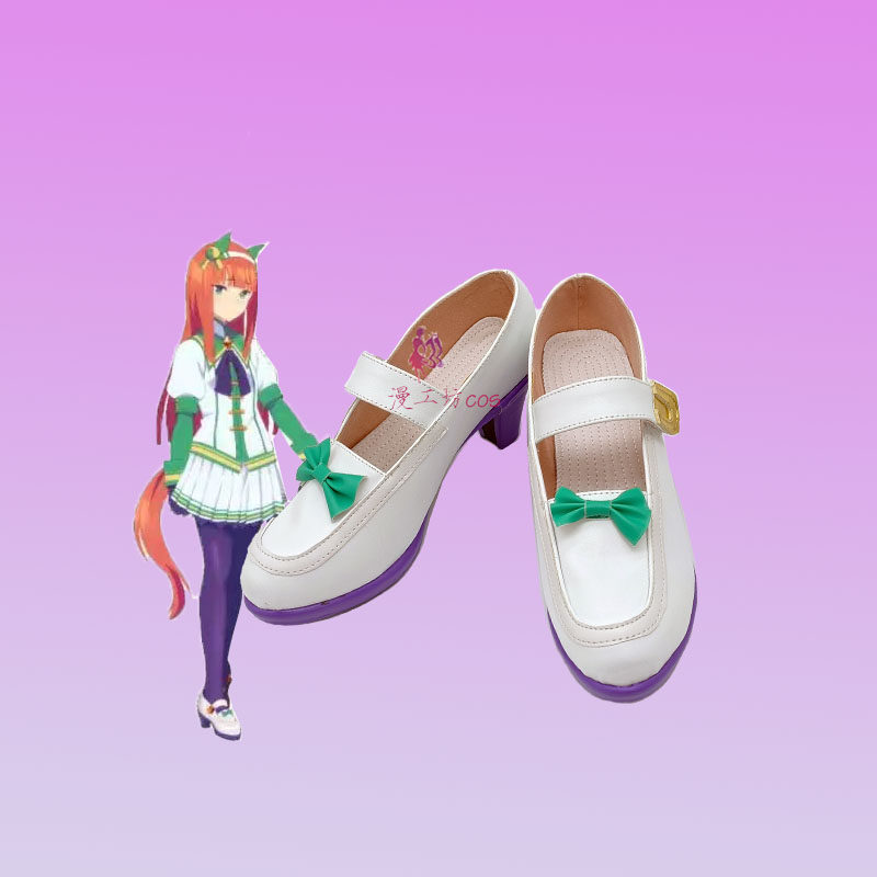 赛马娘无声铃鹿cos鞋子来图定做