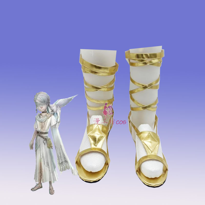第五人格真理之下先知白cos鞋定制游戏cosplay鞋子靴子来图定做