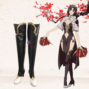 漫工坊终结的炽天使艾薇李cos鞋子定制动漫游戏cosplay靴子定做