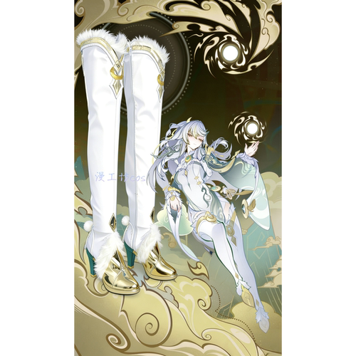 漫工坊原神兹白白马仙人cos鞋子