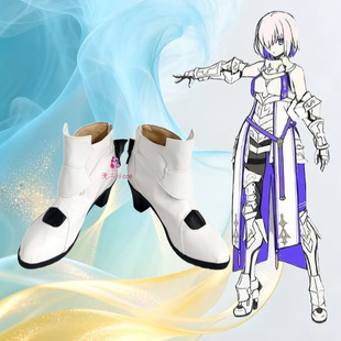 漫工坊玛修基列莱特cos鞋子定制动漫游戏cosplay靴子来图定做