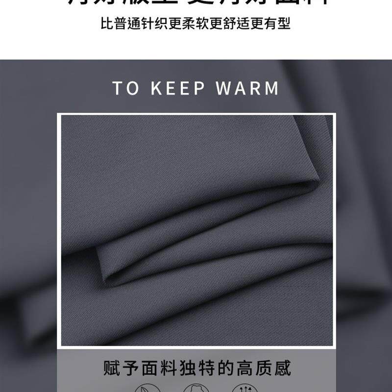 灰色西装裤女高级感垂感春秋2026新款直筒西裤小个子窄版阔腿裤子