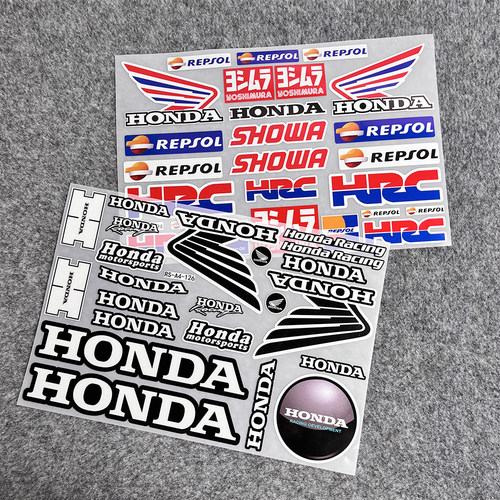 适用于本田防水摩托车贴纸装饰贴